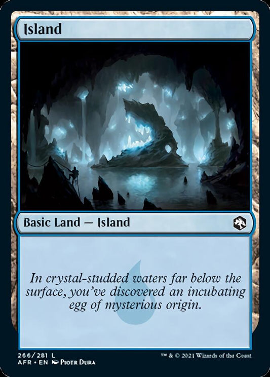 Island (266) [Dungeons & Dragons: Adventures in the Forgotten Realms] [Foil]