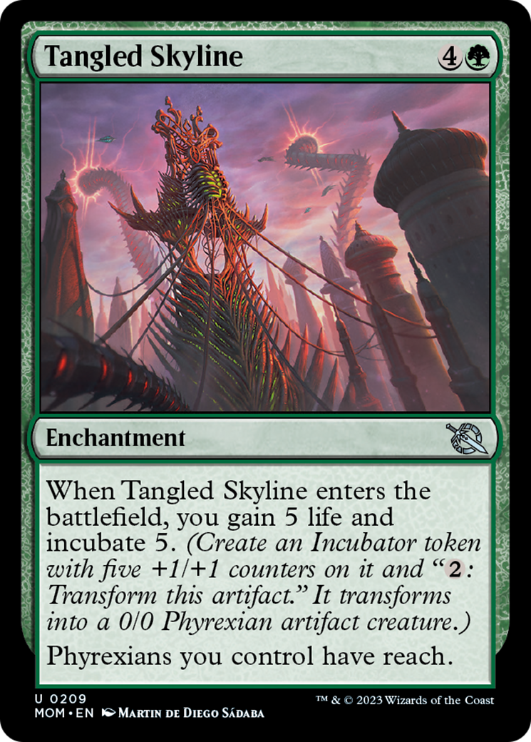 Tangled Skyline [March of the Machine] [Foil]