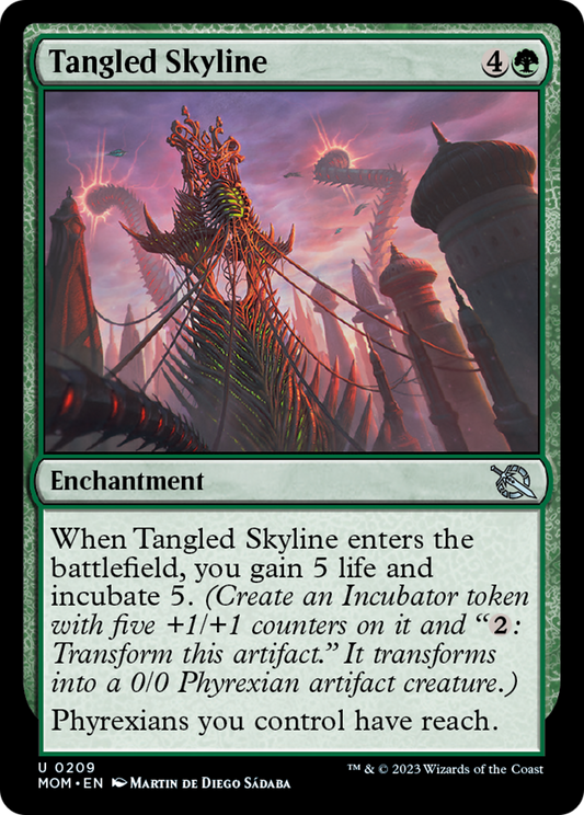 Tangled Skyline [March of the Machine] [Foil]