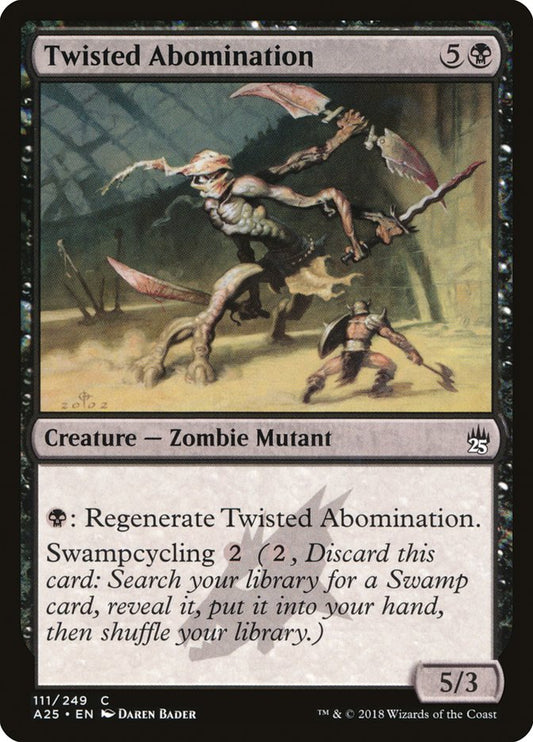 Twisted Abomination [Masters 25] [Foil]