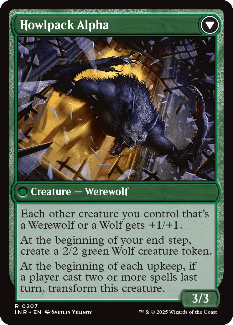 Mayor of Avabruck // Howlpack Alpha [Innistrad Remastered] [Foil]
