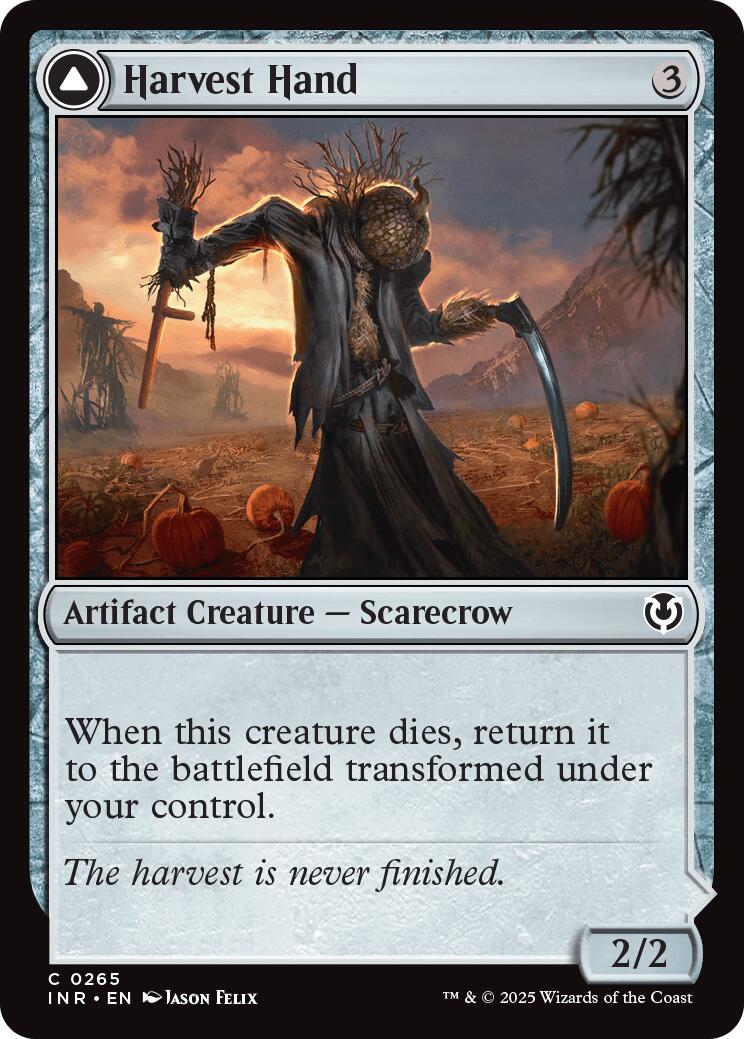 Harvest Hand [Innistrad Remastered] [Foil]