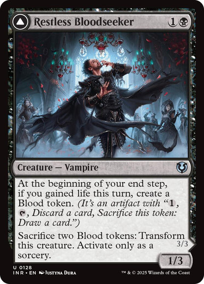 Restless Bloodseeker // Bloodsoaked Reveler [Innistrad Remastered] [Foil]