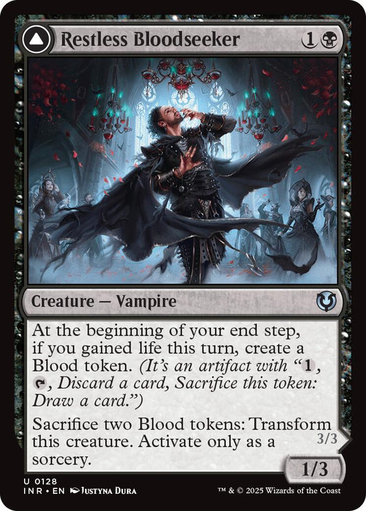 Restless Bloodseeker // Bloodsoaked Reveler [Innistrad Remastered] [Foil]