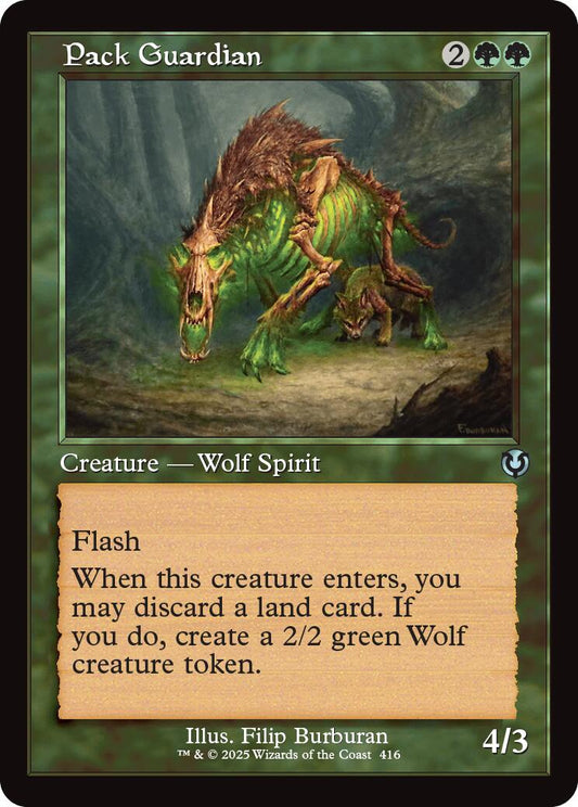 Pack Guardian (Retro Frame) [Innistrad Remastered] [Foil]