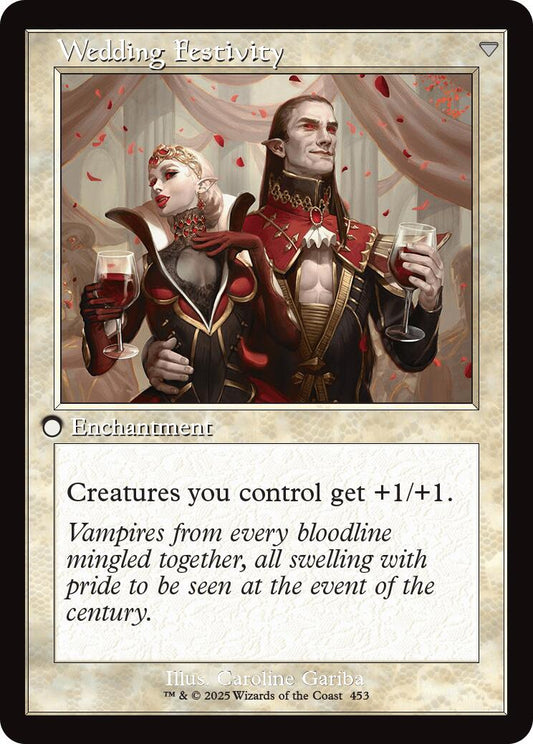 Wedding Announcement // Wedding Festivity (Retro Frame) [Innistrad Remastered] [Foil]