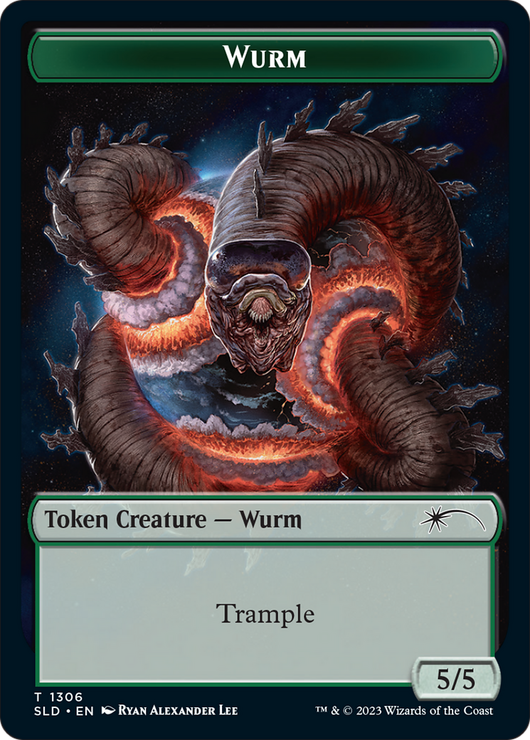 Wurm Token [Secret Lair Drop Series] [Foil]