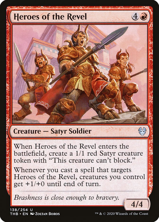 Heroes of the Revel [Theros Beyond Death] [Foil]