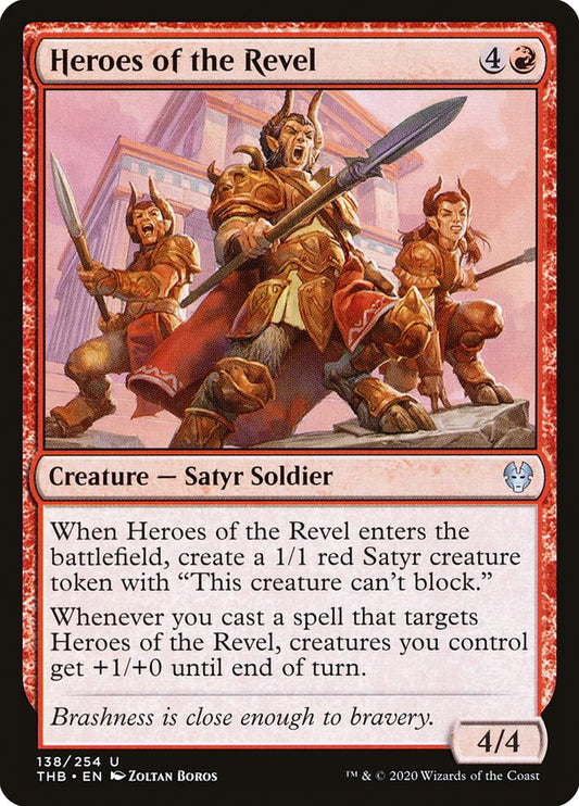 Heroes of the Revel [Theros Beyond Death] [Foil]