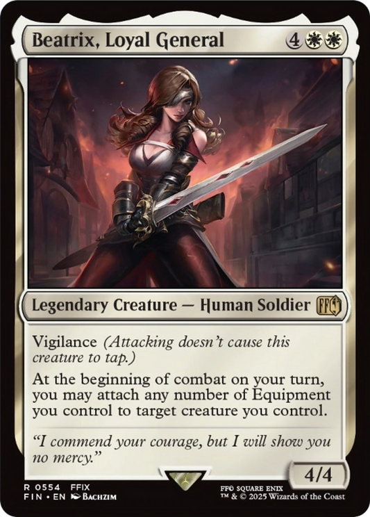 Beatrix, Loyal General [FINAL FANTASY] [Foil]