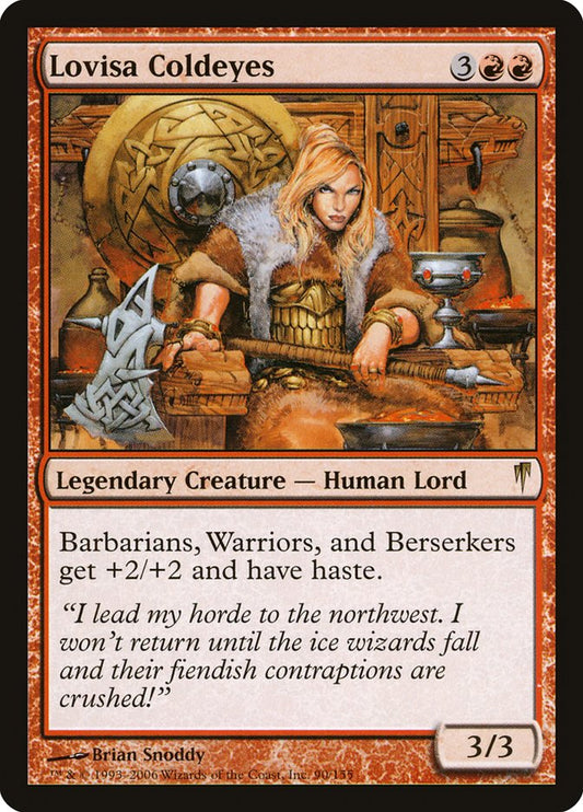 Lovisa Coldeyes [Coldsnap] [Foil]