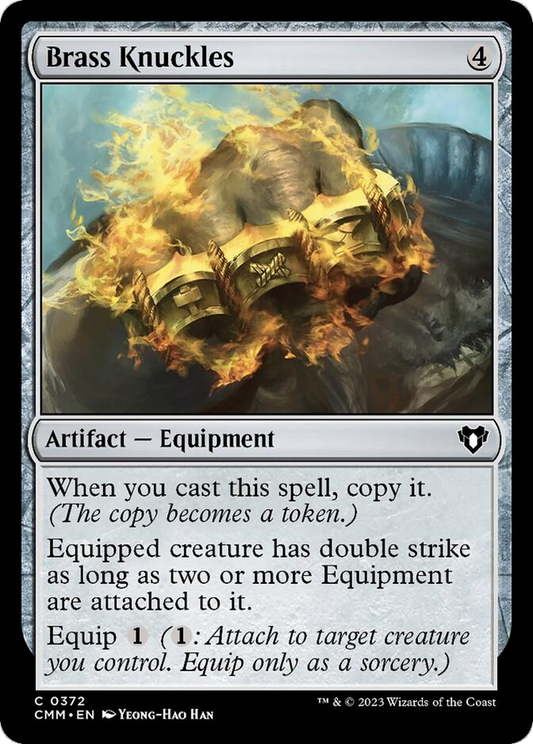 Brass Knuckles [Commander Masters] [Foil]