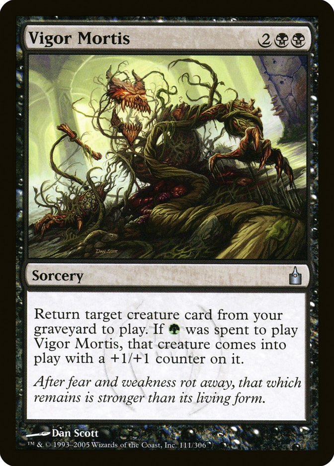 Vigor Mortis [Ravnica: City of Guilds] [Foil]