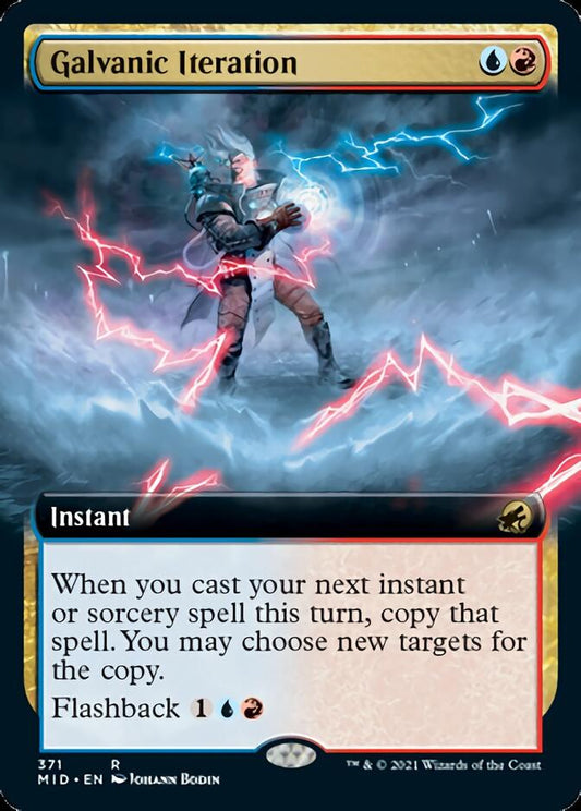 Galvanic Iteration (Extended Art) [Innistrad: Midnight Hunt] [Foil]