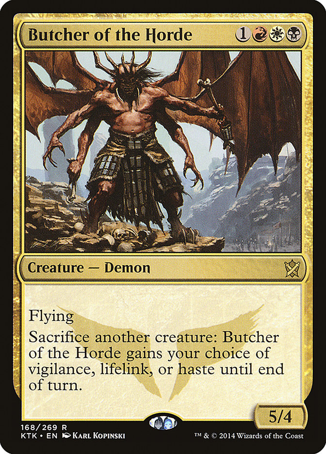Butcher of the Horde [Khans of Tarkir] [Foil]