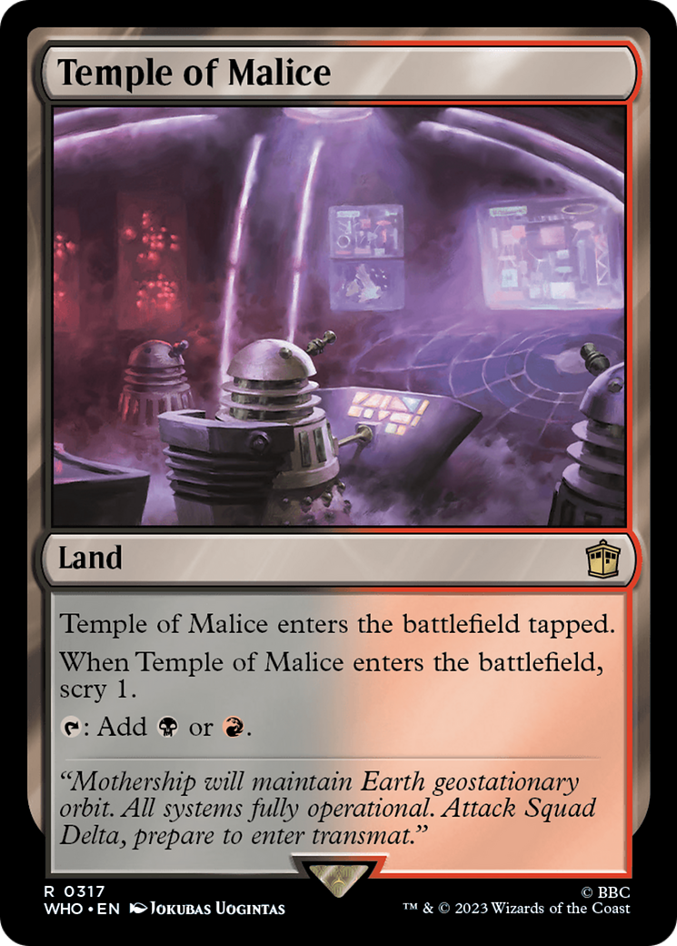 Temple of Malice [Doctor Who] [Foil]