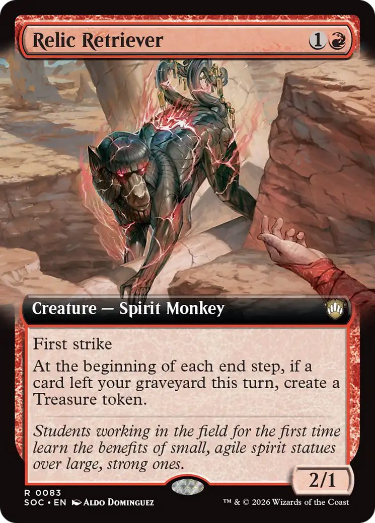 Relic Retriever (Extended Art) [Secrets of Strixhaven Commander] [Foil]