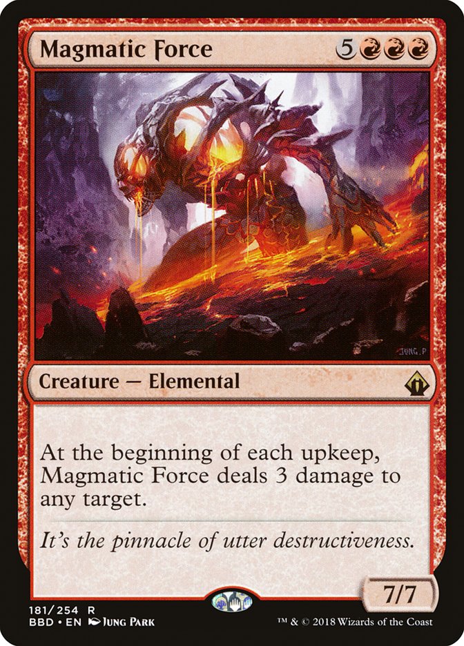 Magmatic Force [Battlebond] [Foil]