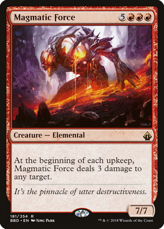 Magmatic Force [Battlebond] [Foil]