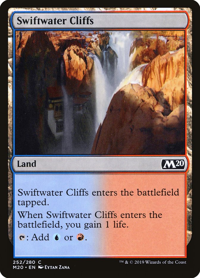 Swiftwater Cliffs [Core Set 2020] [Foil]