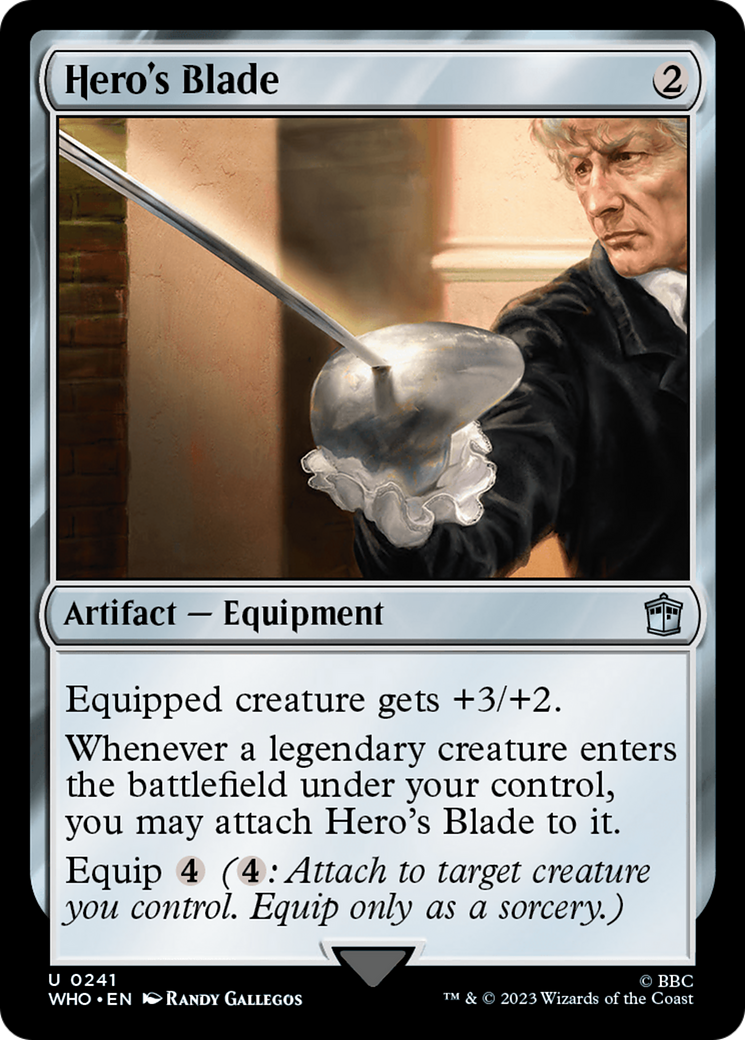 Hero's Blade [Doctor Who] [Foil]