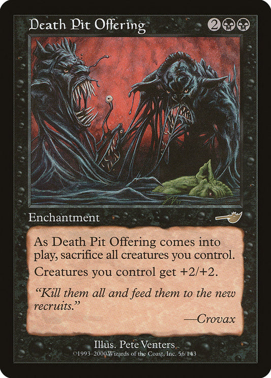 Death Pit Offering [Nemesis] [Foil]