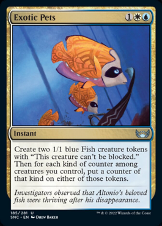 Exotic Pets [Streets of New Capenna] [Foil]