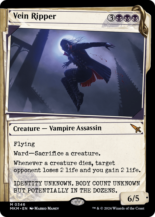Vein Ripper (Showcase) [Murders at Karlov Manor] [Foil]