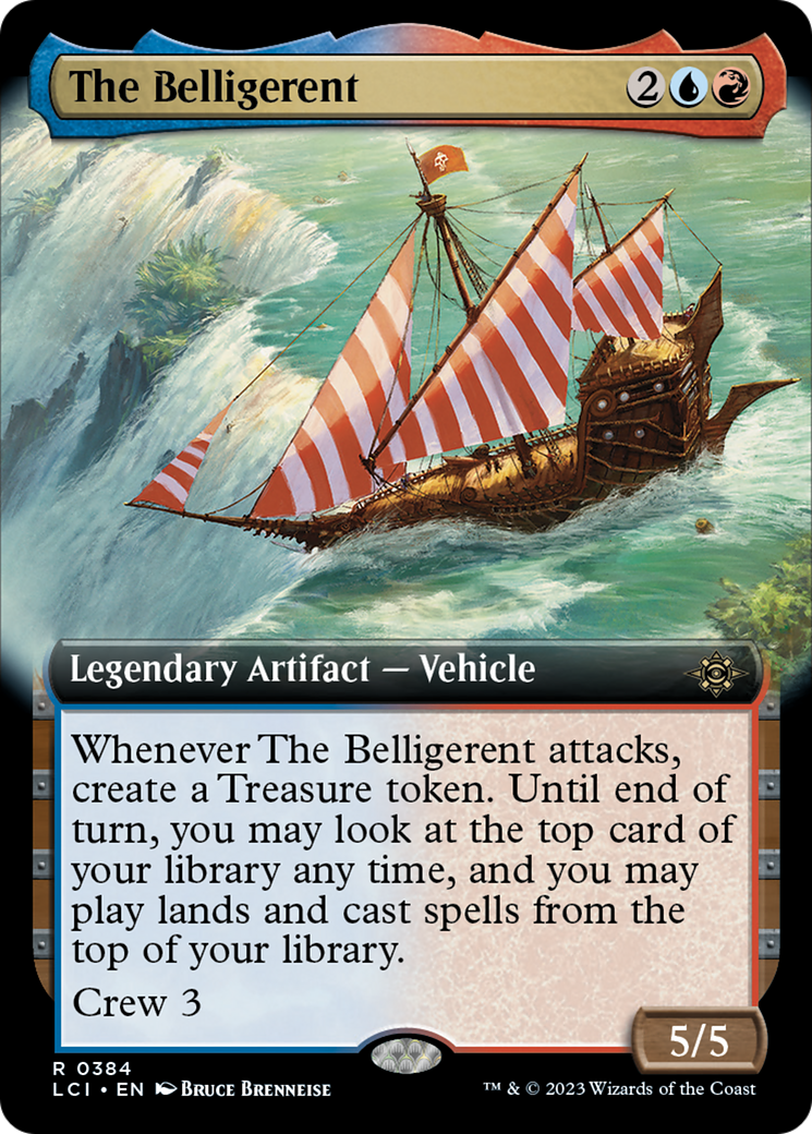The Belligerent (Extended Art) [The Lost Caverns of Ixalan] [Foil]