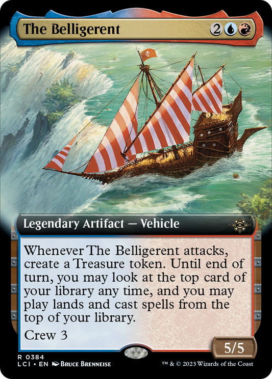 The Belligerent (Extended Art) [The Lost Caverns of Ixalan] [Foil]