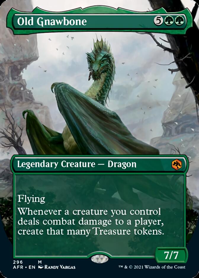 Old Gnawbone (Borderless Alternate Art) [Dungeons & Dragons: Adventures in the Forgotten Realms] [Foil]