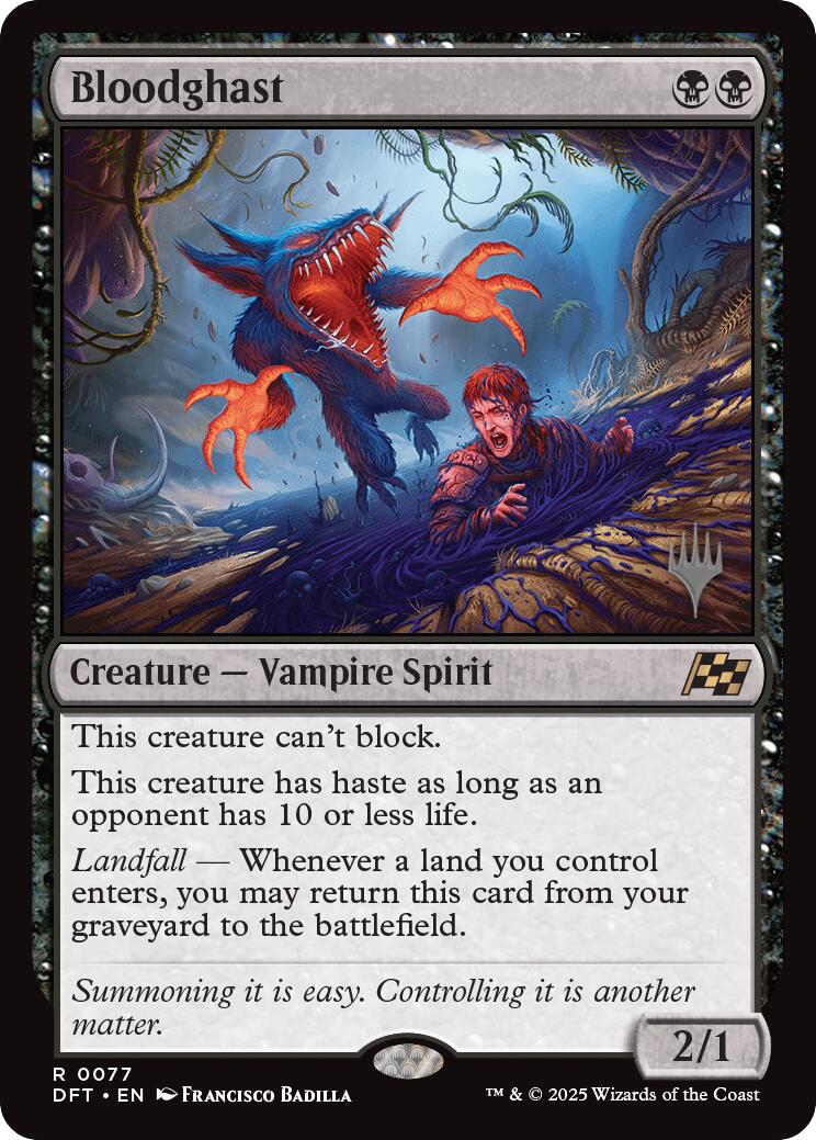 Bloodghast (Promo Pack) [Aetherdrift Promos] [Foil]