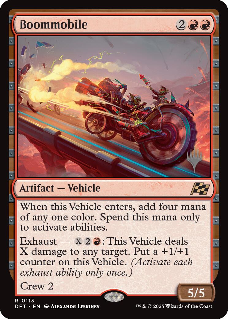 Boommobile (Promo Pack) [Aetherdrift Promos] [Foil]