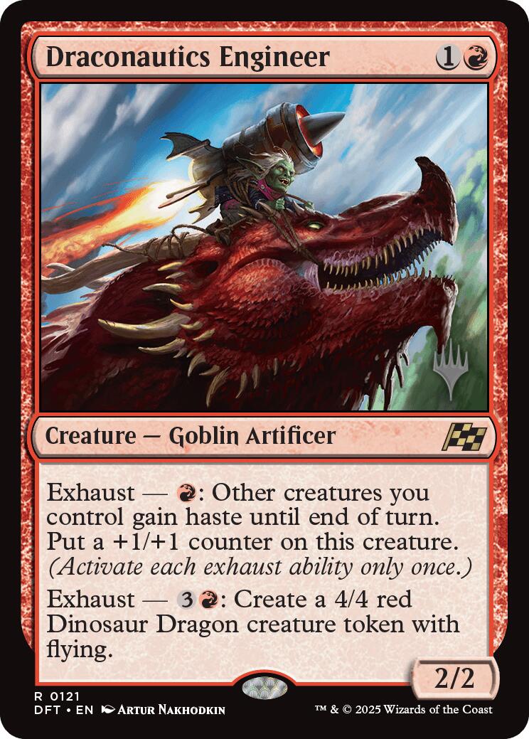 Draconautics Engineer (Promo Pack) [Aetherdrift Promos] [Foil]