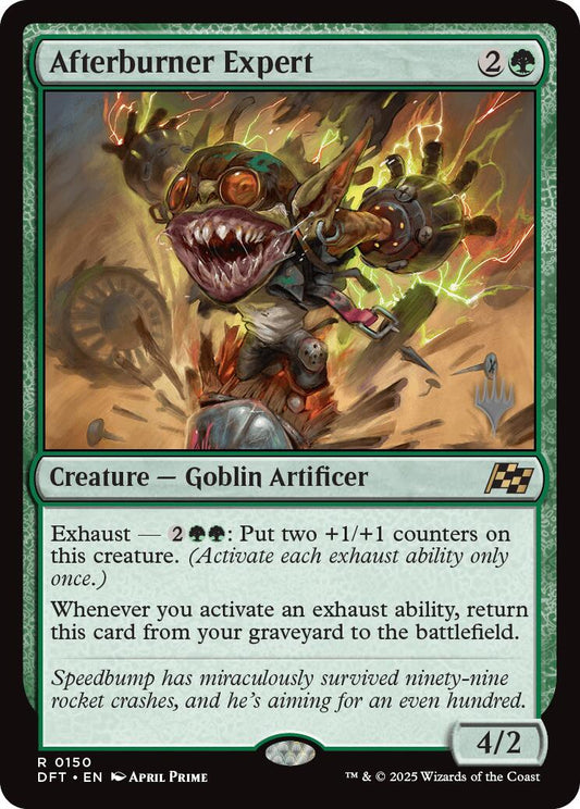 Afterburner Expert (Promo Pack) [Aetherdrift Promos] [Foil]