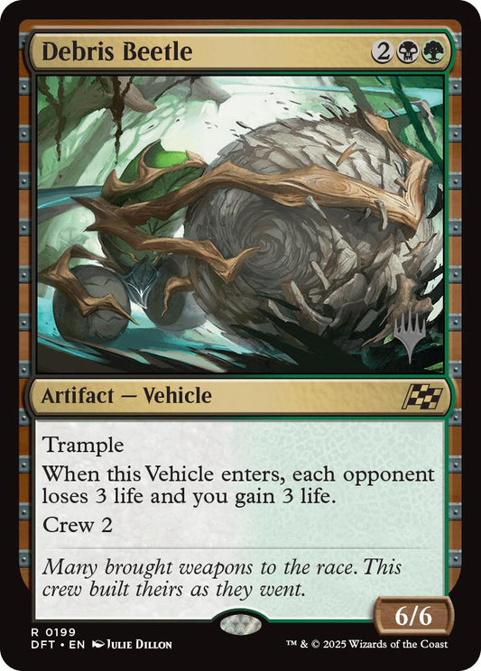 Debris Beetle (Promo Pack) [Aetherdrift Promos] [Foil]