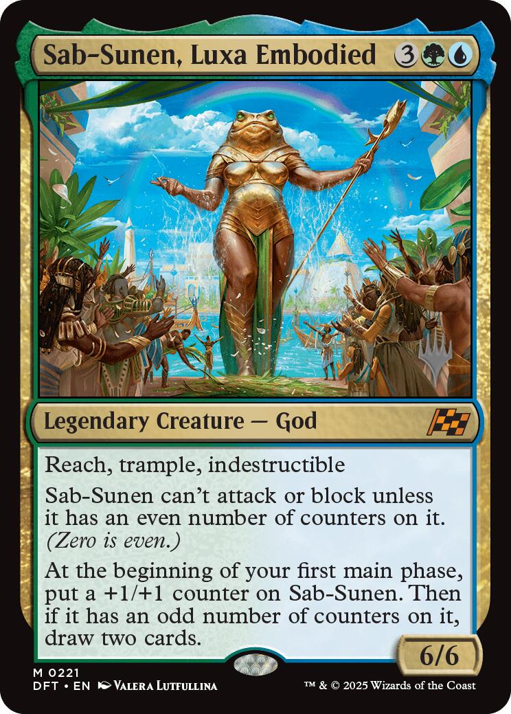 Sab-Sunen, Luxa Embodied (Promo Pack) [Aetherdrift Promos] [Foil]