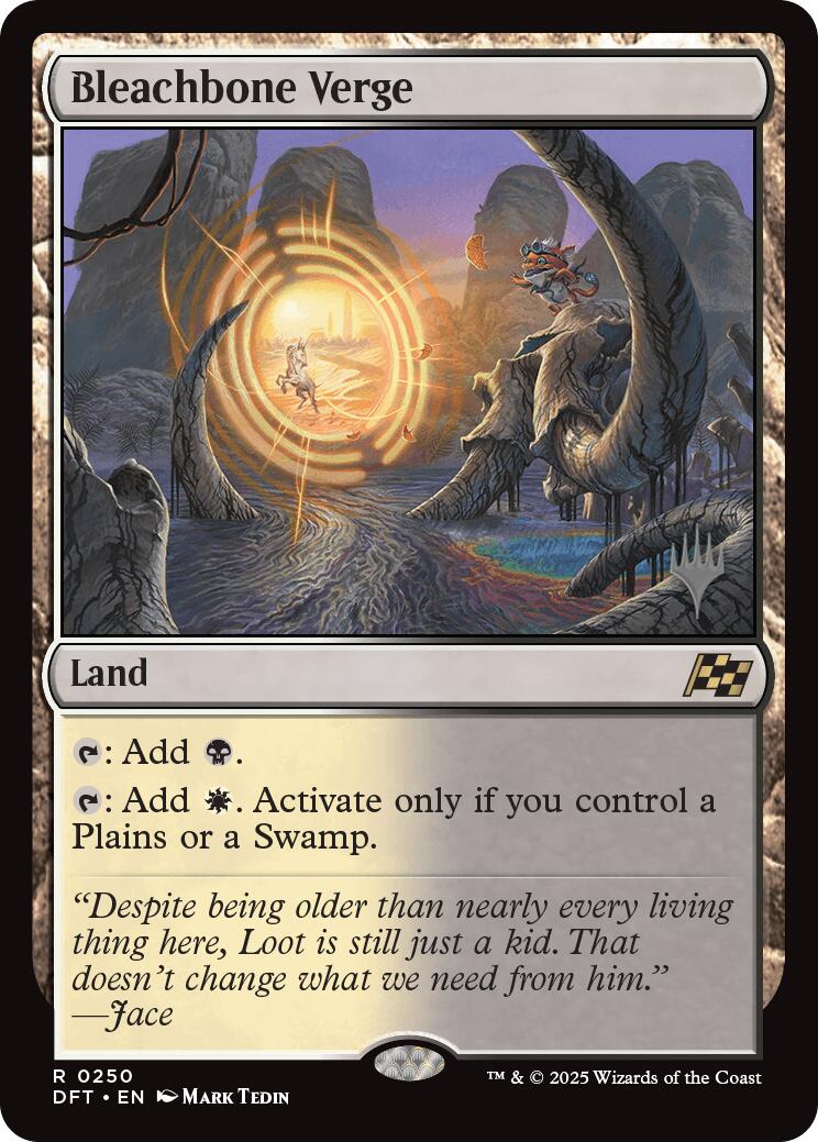 Bleachbone Verge (Promo Pack) [Aetherdrift Promos] [Foil]