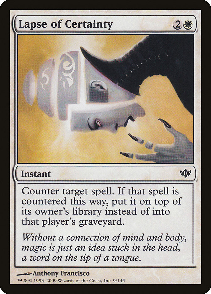 Lapse of Certainty [Conflux] [Foil]