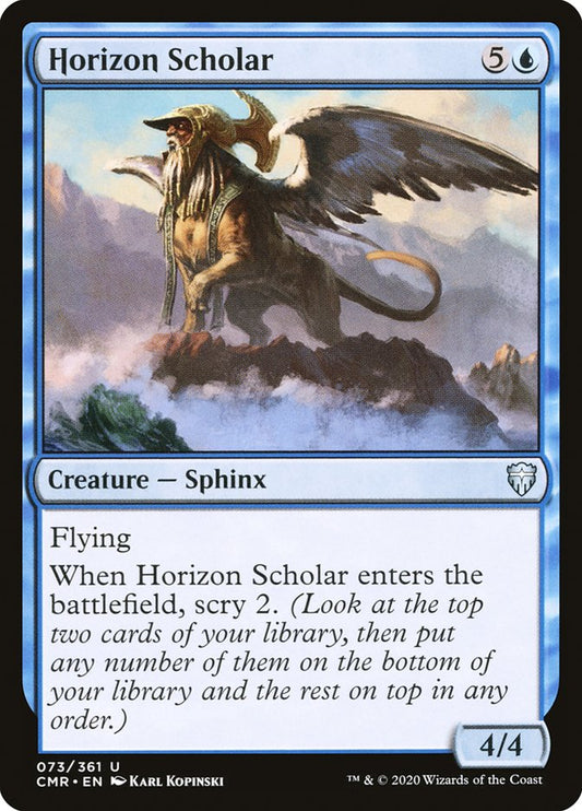 Horizon Scholar [Commander Legends] [Foil]