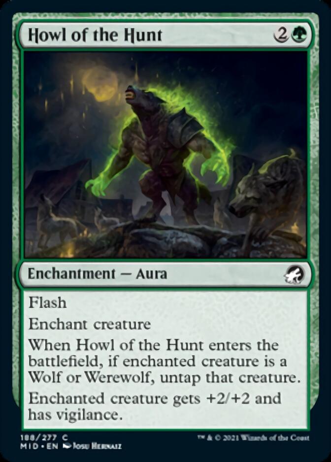 Howl of the Hunt [Innistrad: Midnight Hunt] [Foil]