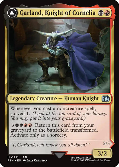 Garland, Knight of Cornelia // Chaos, the Endless [FINAL FANTASY] [Foil]