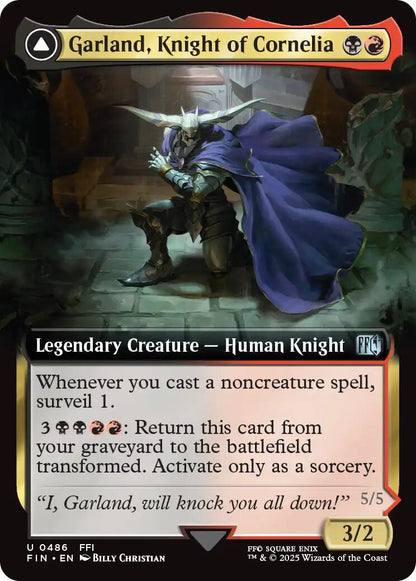 Garland, Knight of Cornelia // Chaos, the Endless (Extended Art) [FINAL FANTASY] [Foil]