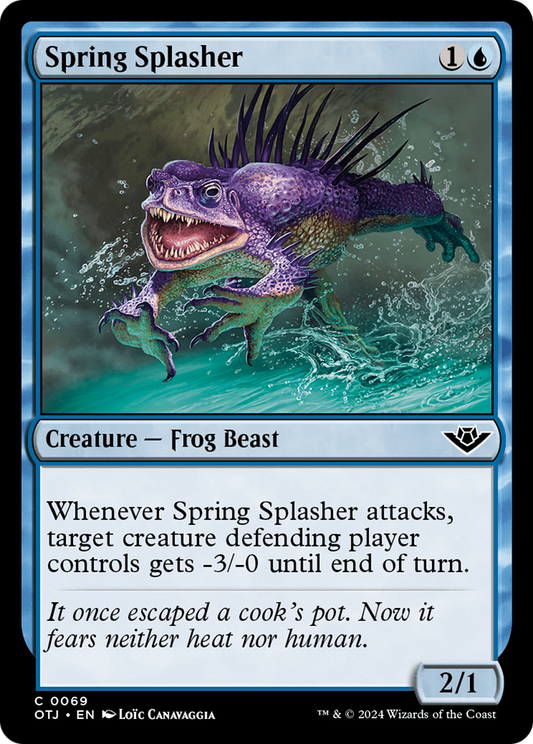 Spring Splasher [Outlaws of Thunder Junction] [Foil]