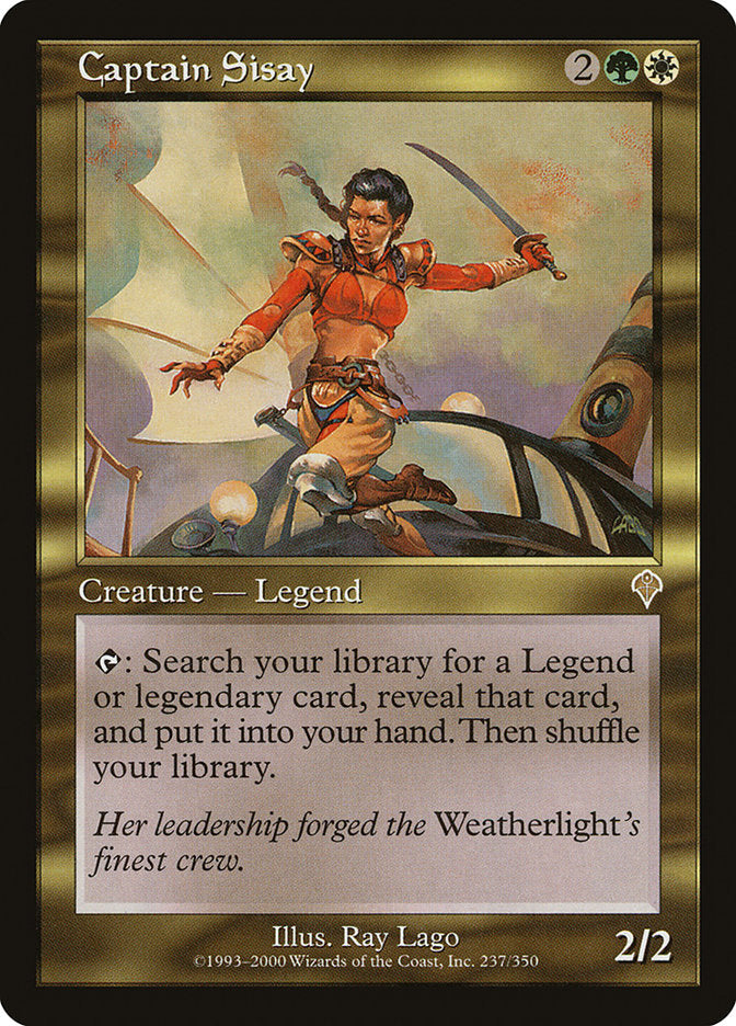 Captain Sisay [Invasion] [Foil]