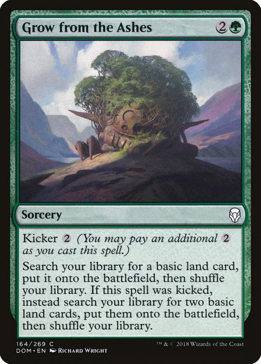 Grow from the Ashes [Dominaria] [Foil]