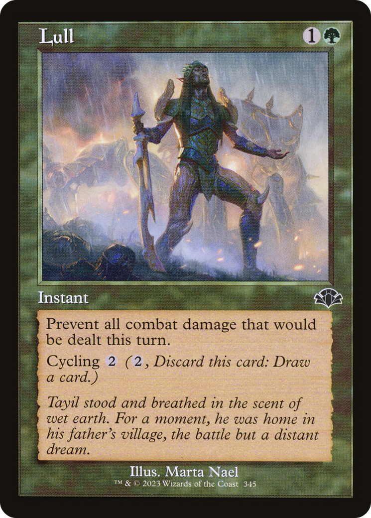 Lull (Retro) [Dominaria Remastered] [Foil]