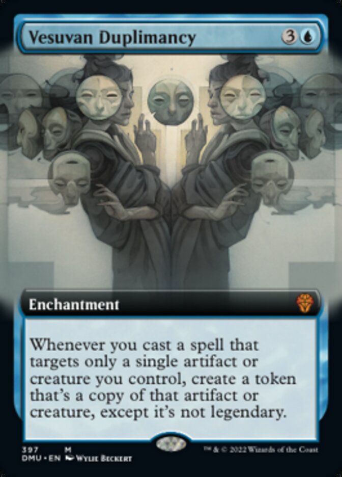 Vesuvan Duplimancy (Extended Art) [Dominaria United] [Foil]