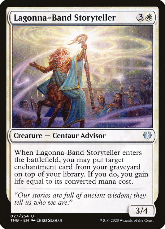Lagonna-Band Storyteller [Theros Beyond Death] [Foil]