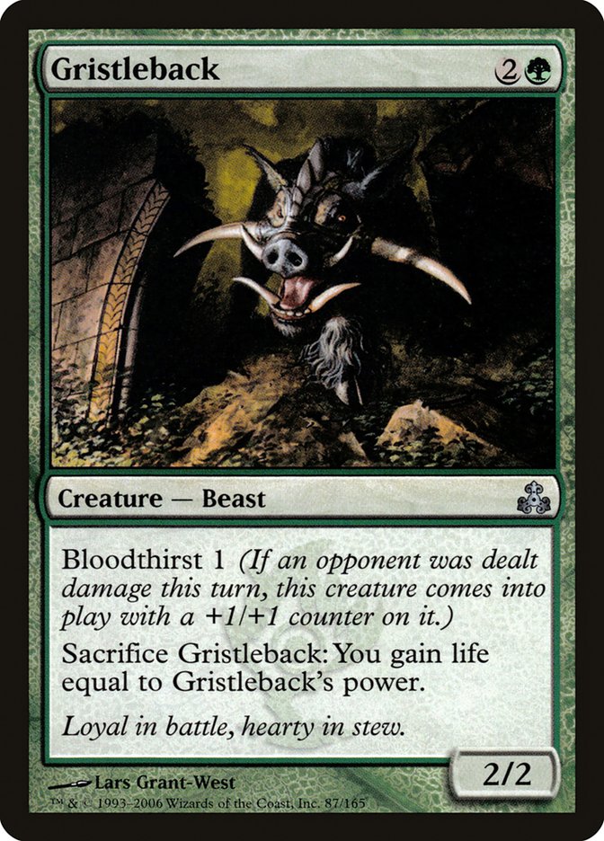 Gristleback [Guildpact] [Foil]